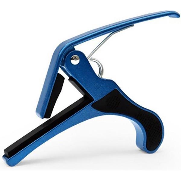 Gitaar Capodaster - Capo - Guitar - Elektrisch - Akoestisch - Aluminium - Blauw