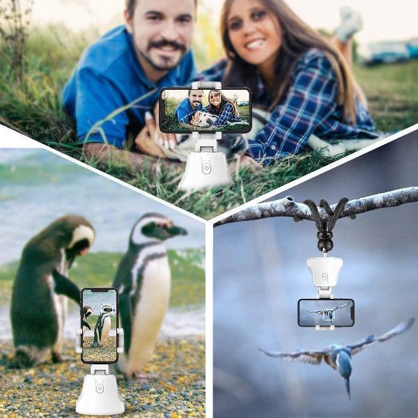 Xone 360º Object tracking statief smartphone – Selfie stick tripod smartphone – TikTok – Telefoon statief – 2020 HIT