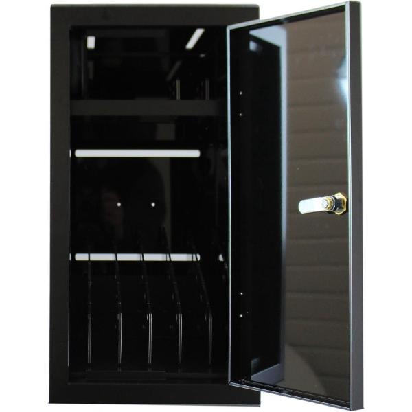 Bravour BRVD6 Oplaadkast voor 6 mobiele apparaten tot en met 17 inch-Zwart-USB