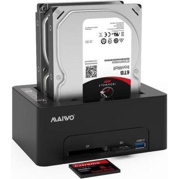 Maiwo K3082CR Dockingstation - USB C 3.1 - 2,5 