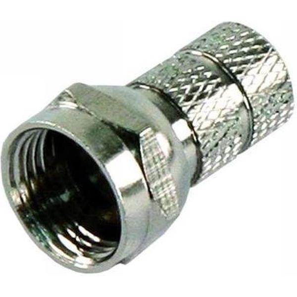 ELRO SATELLITE - 6 Piece Connector F-Connector 6mm