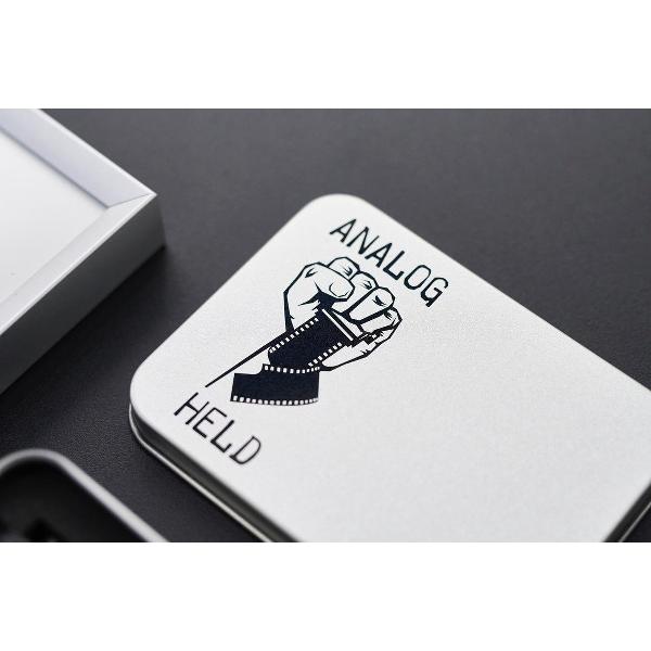 Analogheld opberg case voor 3 kleinbeeld filmrolletjes - handig opbergdoosje voor 3x 35mm film fotorolletjes