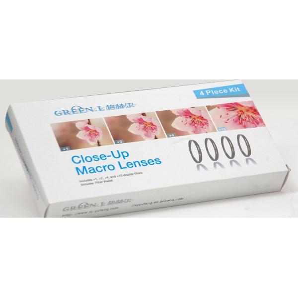 Green.L Close Up Macro Filter 40.5mm 4-delige set