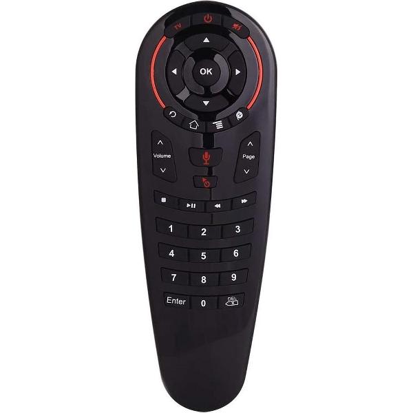 DrPhone MX6 Air Remote Mouse - Afstandsbediening 2.4G Draadloos - Spraakbesturing - 6-assige gyroscoop & IR Learning
