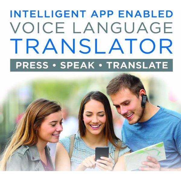 Supreme BTLT-200 - Tech Portable - Voice Language Translator - Bluetooth Headphone