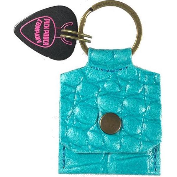 Pick Pouch - New York Turquoise Croco