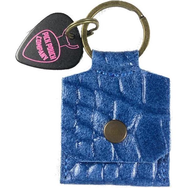 Pick Pouch - New York Blue Croco