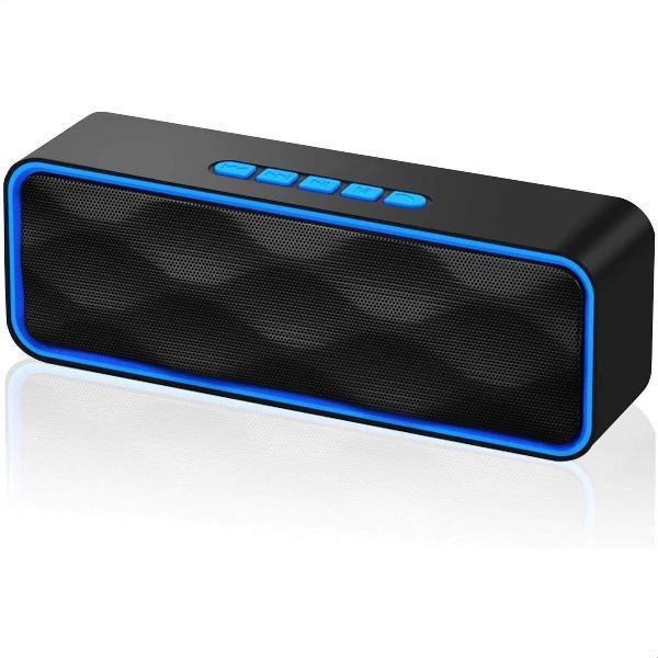 Strex Bluetooth Speaker met AUX, USB en FM-radio - Draagbaar - 8 Uur Accuduur - BT 5.0