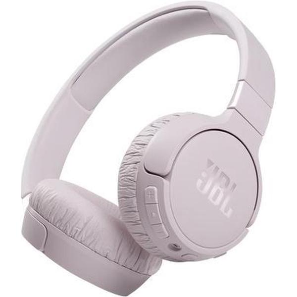 JBL Tune 660NC Roze - Draadloze on-ear Noise Cancelling koptelefoon