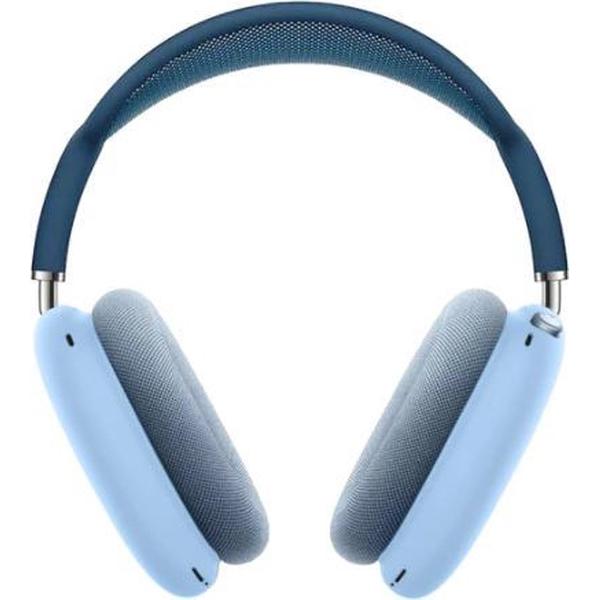 AirPods Pro Max - Siliconen Case - Gehoorschelpen - Blauw - Airpods Max Beschermhoes - Siliconen Beschermhoes