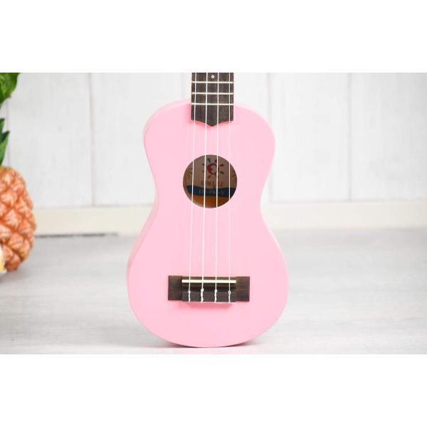 Laluu LA-PK-S Sopraan Ukelele Roze