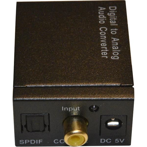 Phonaddon / Digitaal naar Analoog Converter Adapter / Digital Audio Converter (DAC) / 3.5MM / DA-Converter / TV / D2A / Optische Kabel / Amplifier