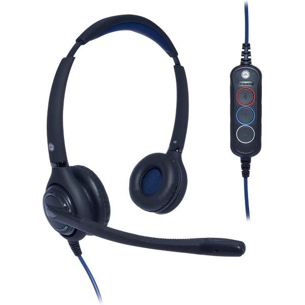 JPL 502s Headset Hoofdband USB Type-A Zwart