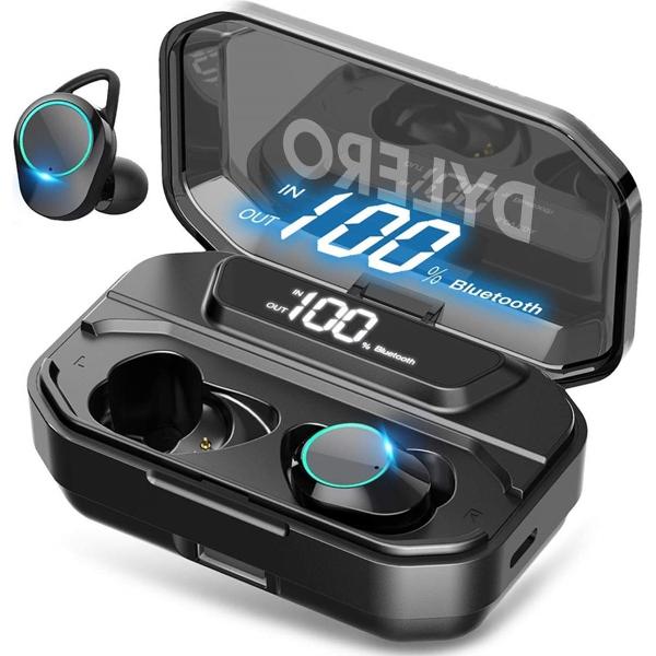 Dylero Draadloze Oordopjes met oplaadcase - Wireless Bluetooth 5.0 Earbuds - Waterproof - Touch Bediening