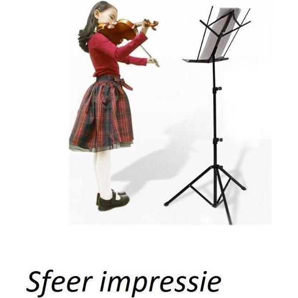 Classic Cantabile Classic Cantabile muziekstandaard middelzwaar, zwart