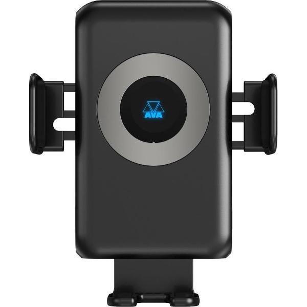 AVA Draadloze Telefoonhouder Auto - Draadloze Oplader Qi - Universeel - Automatische Infraroodsensor - Iphone / Samsung / Huawai