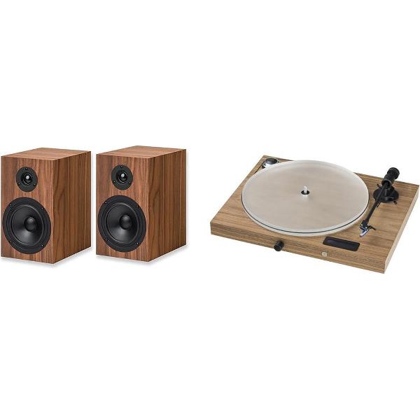 Jukebox S2 + Speaker Box 5 S2 Set Walnut