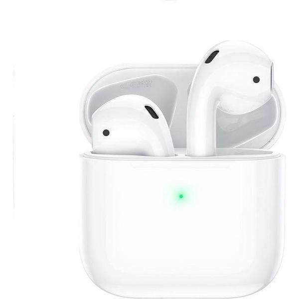 HOCO ES46 – Draadloze oortjes – Wireless – – Earbuds/Oortjes - Wit – Geschikt voor Apple/Android - hoco es46 cool pro – bluetooth V5.0 - Waterproof