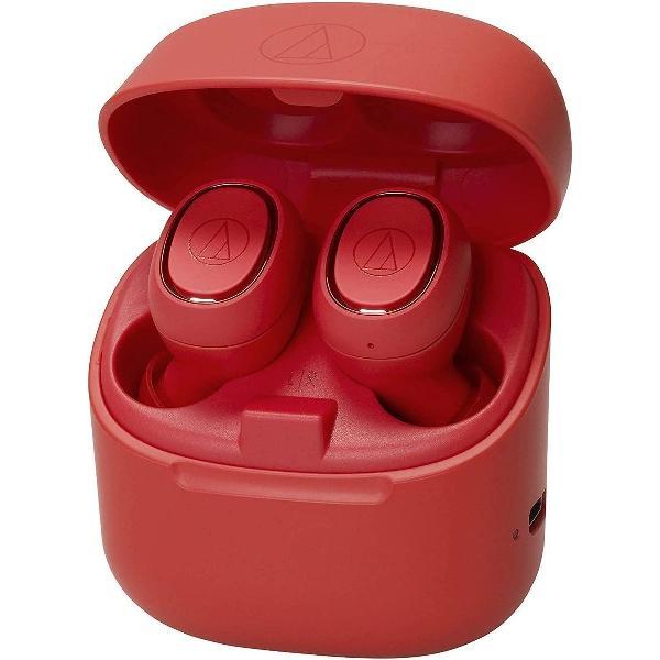 Audio Technica ATH-CK3TWBK Headphones, In-Ear, Wireless, Microphone, Black