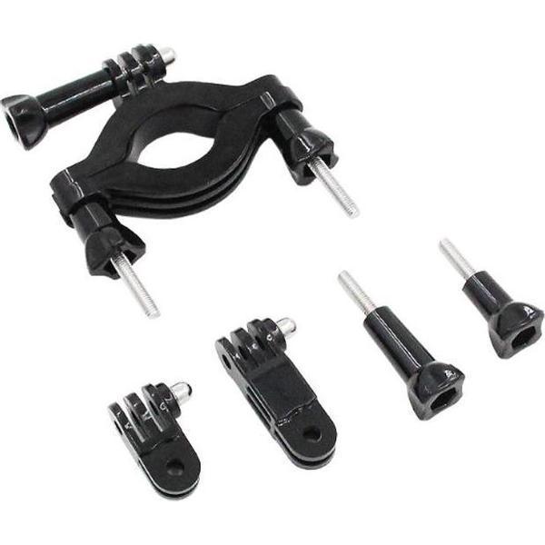 PRO SERIES Grote Diameter 3.5-6.35cm Fiets Motorfiets Stuur Zadelpen 3 Weg Verstelbare Zwenkarm voor GoPro / DJI OSMO en Sports / Action Cameras