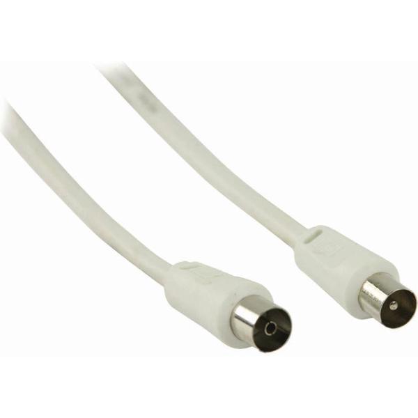 Nedis CSGP40000WT15 Coaxkabel 90 Db Iec (coax) Male - Iec (coax) Female 1,5 M Wit