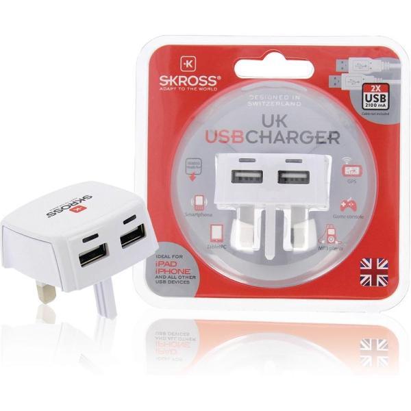 Skross SKR1302700 Uk Usb Charger 2.1a