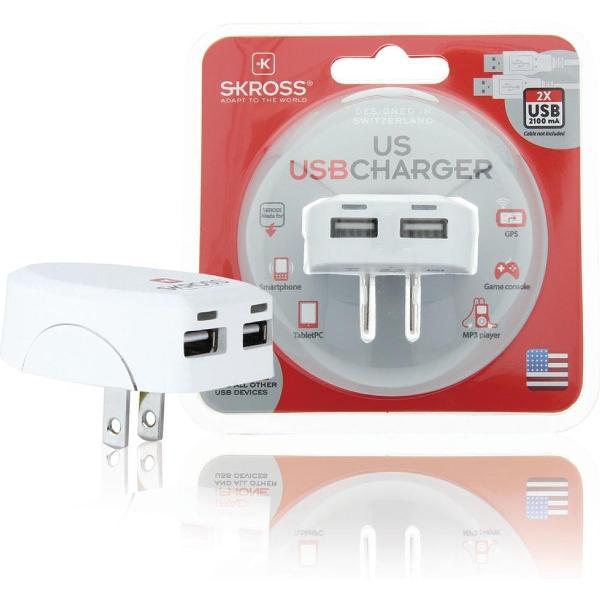 Skross SKR1302730 Reisadapter Usa Usb Ongeaard