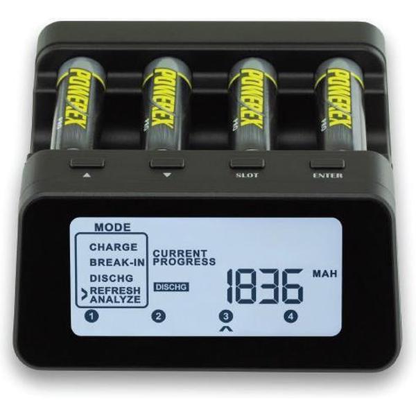 Maha Powerex C9000 PRO AA of AAA NiMH/NiCD Batterijlader