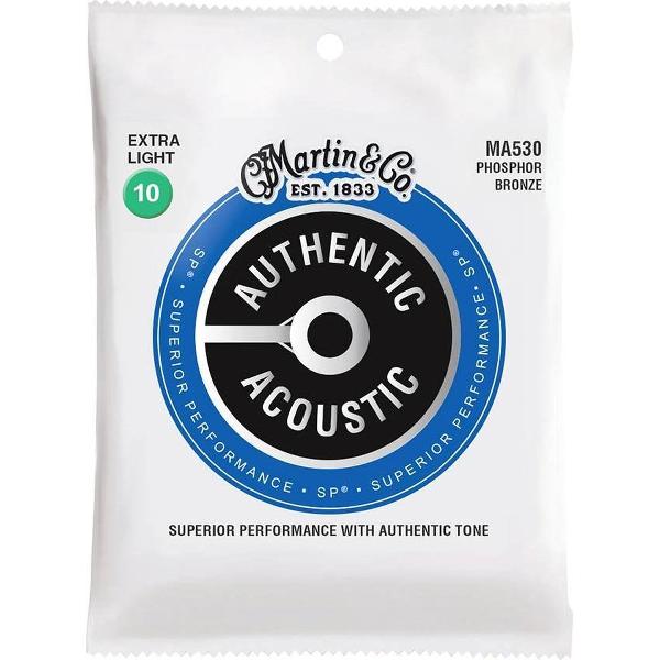 MA530| Martin Authentic akoestische snaren set phosphor bronze