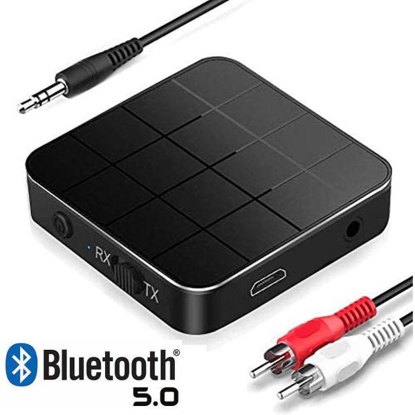 Bluetooth Transmitter & Receiver 2 in 1 - BT 5.0 - 3.5MM AUX / RCA - Bluetooth Zender - Bluetooth Ontvanger - Bluetooth Transmitter - Bluetooth Receiver