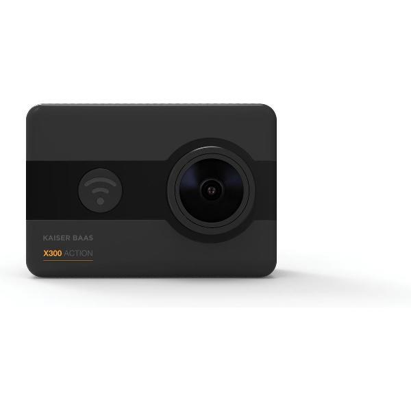 Kaiser Baas X300 Wifi Action Camera 4K 30fps 8mp 6G Lens Black