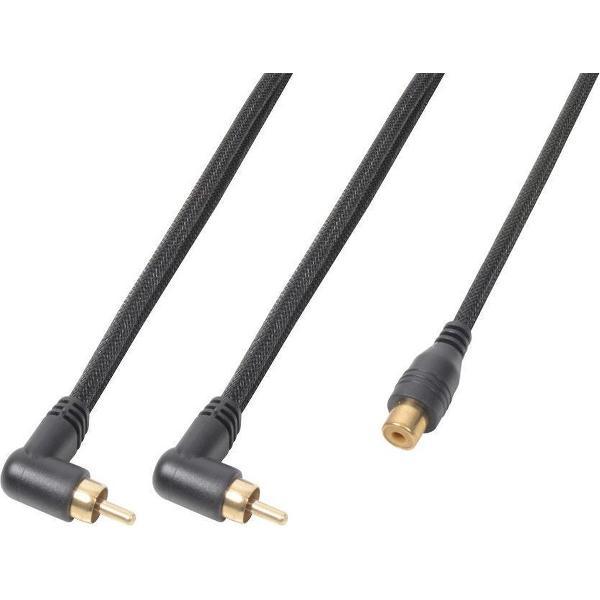 PD Connex Kabel 2x RCA Male - 1x RCA Female 30cm