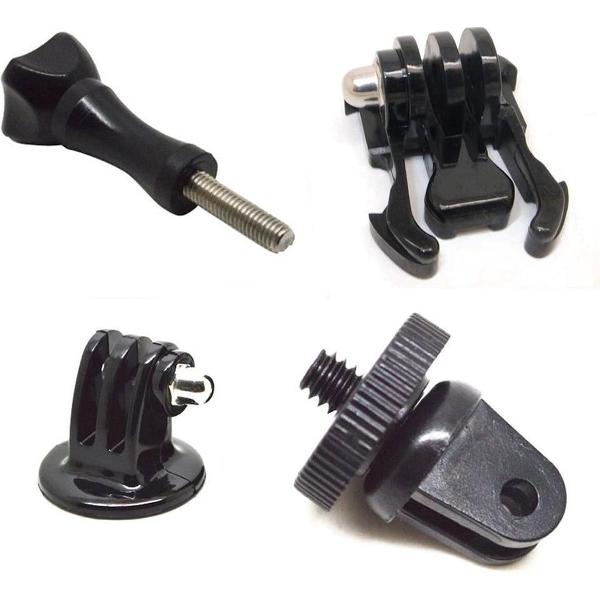 Shop4 - GoPro Max Adapter - Schroevenset Zwart