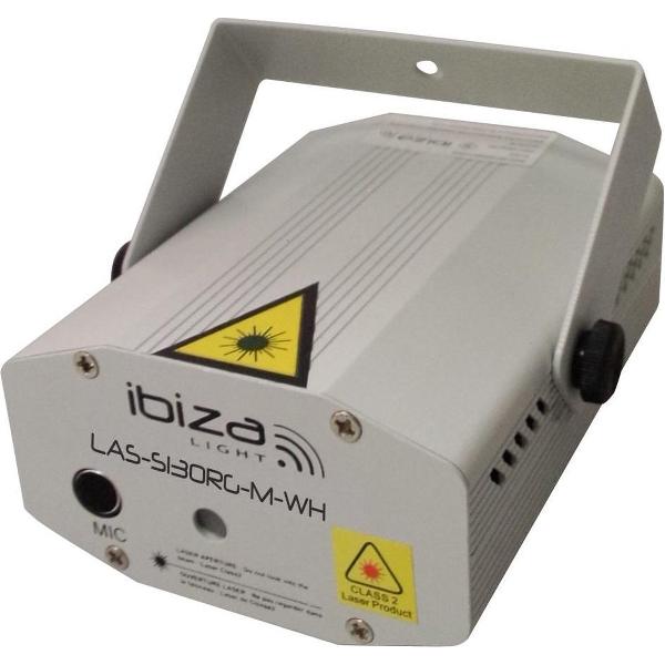 Ibiza Light - LAS-S130RG-M-WH Firefly Laser Effect 100+30mw Rood, Groen