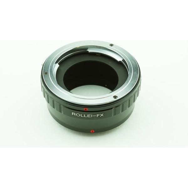 Adapter QBM-Fuji FX: Rollei Lens - Fujifilm X mount Camera