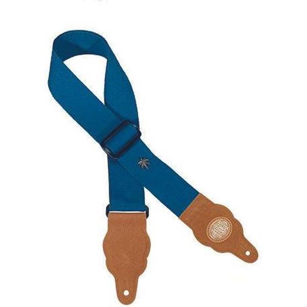 Gitaarriem Grass Series Kobaltblauw Hennep GST-100-CU Gaucho