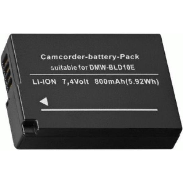 IonSmart accu geschikt voor Panasonic DMW-BLD10E - Li-ion 7,4 volt - 800 mAh