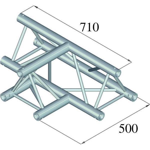ALUTRUSS TRILOCK 6082AT-36 3-Way T-Piece