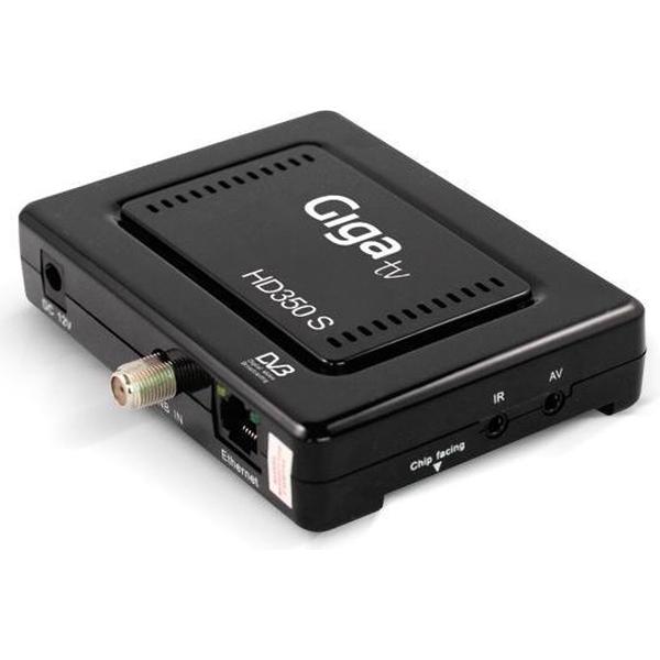 TvTech HD350 S IPTV Volledige HD Zwart TV set-top box