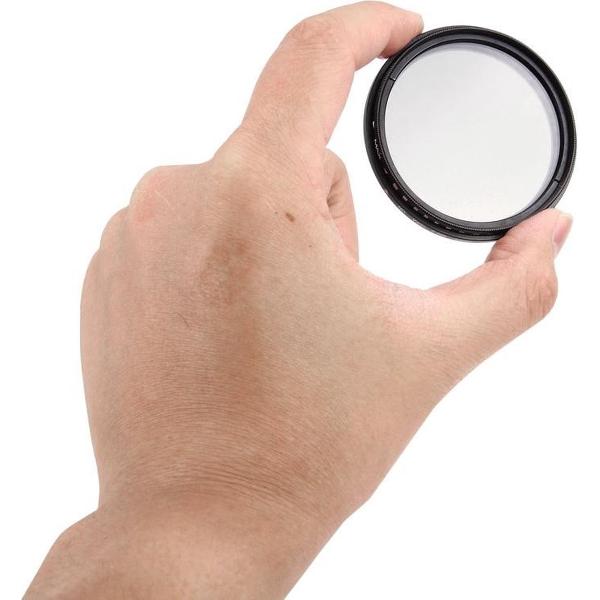 JUNESTAR 4 in 1 Proffesional 52mm lensfilter (ND2-400 + rood + geel + FLD / paars) voor GoPro HERO5 / 4s / 4 / 3+ / 3/2 en Xiaoyi Xiaoyi Yi I / II 4K & SJCAM Sport actiecamera