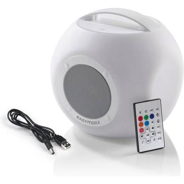 Easymaxx LED Bluetooth luidspreker Colorcube met wisselende kleuren incl. afstandsbediening