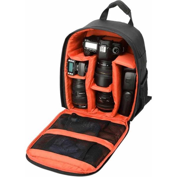 DL-B028 Draagbare Camera Tas - Waterdicht - 27.5 * 12.5 * 34 cm - Oranje