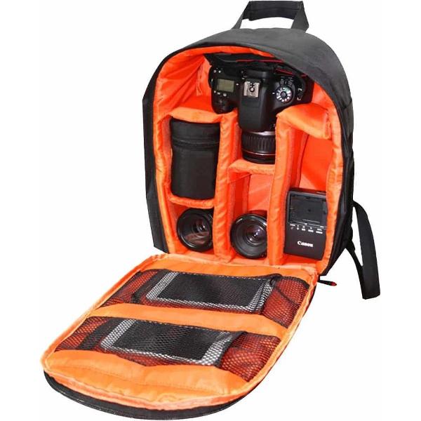 INDEPMAN DL-B012 draagbare cameratas - 27.5 * 12.5 * 34 cm - Oranje