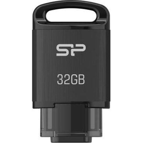 Silicon Power C10-C Mobile USB-C USB stick 32GB - Zwart