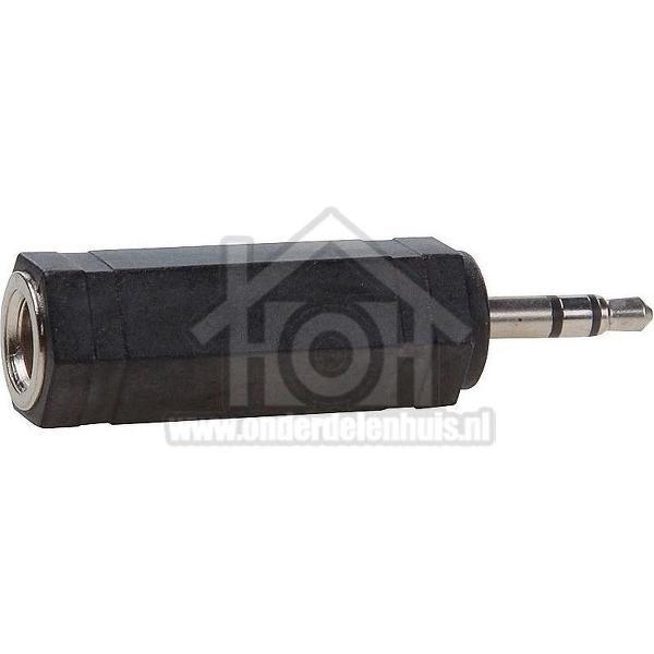 Jack Verloopstekker 3.5mm Male - Contra 6.3mm Female