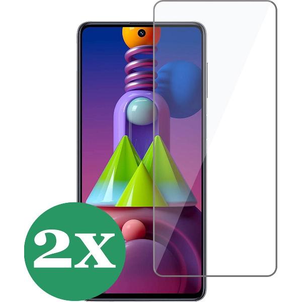 Samsung M51 Screenprotector - Samsung Galaxy M51 Screen Protector Glas - 2 Stuks