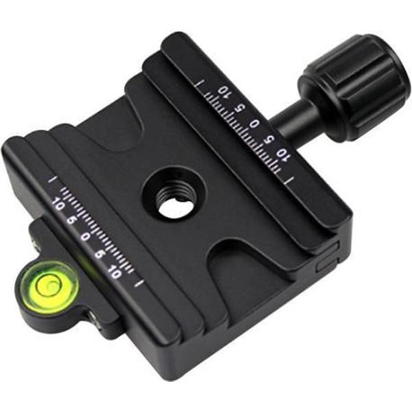 FCD-1 Dual-use knop Quick Release Clamp Adapter Plate Mount voor 39mm Arca / 32mm SLIDEFIX Quick Release Plate