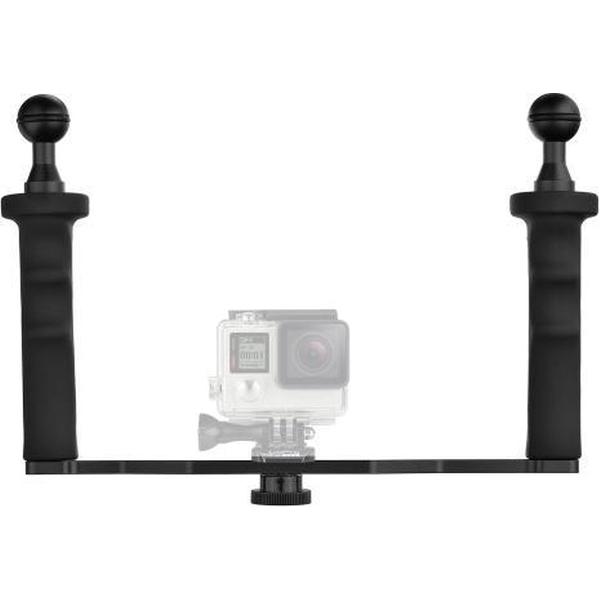 XTGP324A Aluminium bakstabilisator met dubbele handgreep voor onderwatercamerabehuizingen