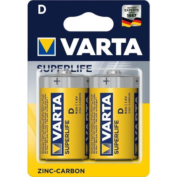 Varta R20 D huishoudelijke batterij Zink-carbon
