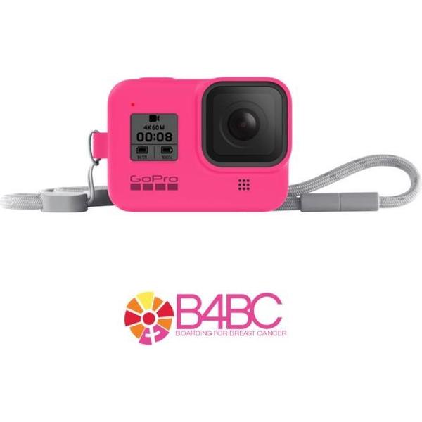 GoPro Sleeve + Lanyard (HERO8 Black) Electric Pink